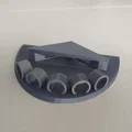 Đế giữ cờ để bàn 3D (Flag shelf holder) gọn gàng cho 5 lá cờ - Thumbnail 2