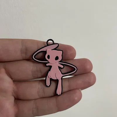 Móc khóa Pokémon Mew (Mew Pokemon Keychain)