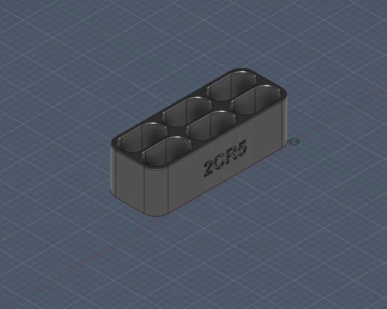 Khay đựng pin 2CR5: Giải pháp lưu trữ gọn gàng bằng in 3D - Image 1