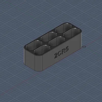 Khay đựng pin 2CR5: Giải pháp lưu trữ gọn gàng bằng in 3D