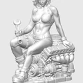 Mô hình 3D Nữ thợ máy Mechanic Girl đầy cá tính - Thumbnail 1