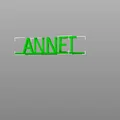 Mô hình Ambigram Robin & Annet - Thiết kế in 3D độc đáo - Thumbnail 1
