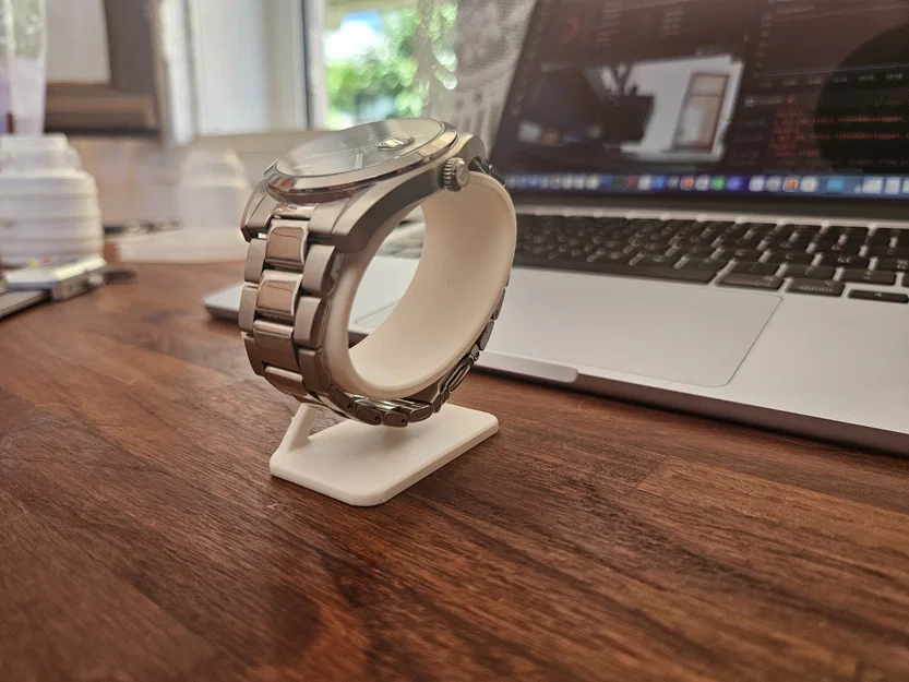 Giá đỡ đồng hồ tối giản - Mẫu phụ kiện in 3D tinh tế cho bàn làm việc - Image 3