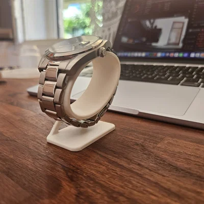 Giá đỡ đồng hồ tối giản - Mẫu phụ kiện in 3D tinh tế cho bàn làm việc