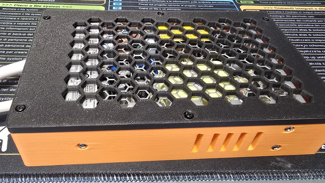 Vỏ case bộ nguồn Mean Well LRS-150 (đế + nắp) in 3D - Image 2