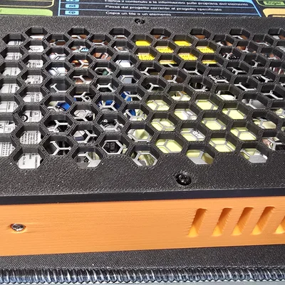 Vỏ case bộ nguồn Mean Well LRS-150 (đế + nắp) in 3D