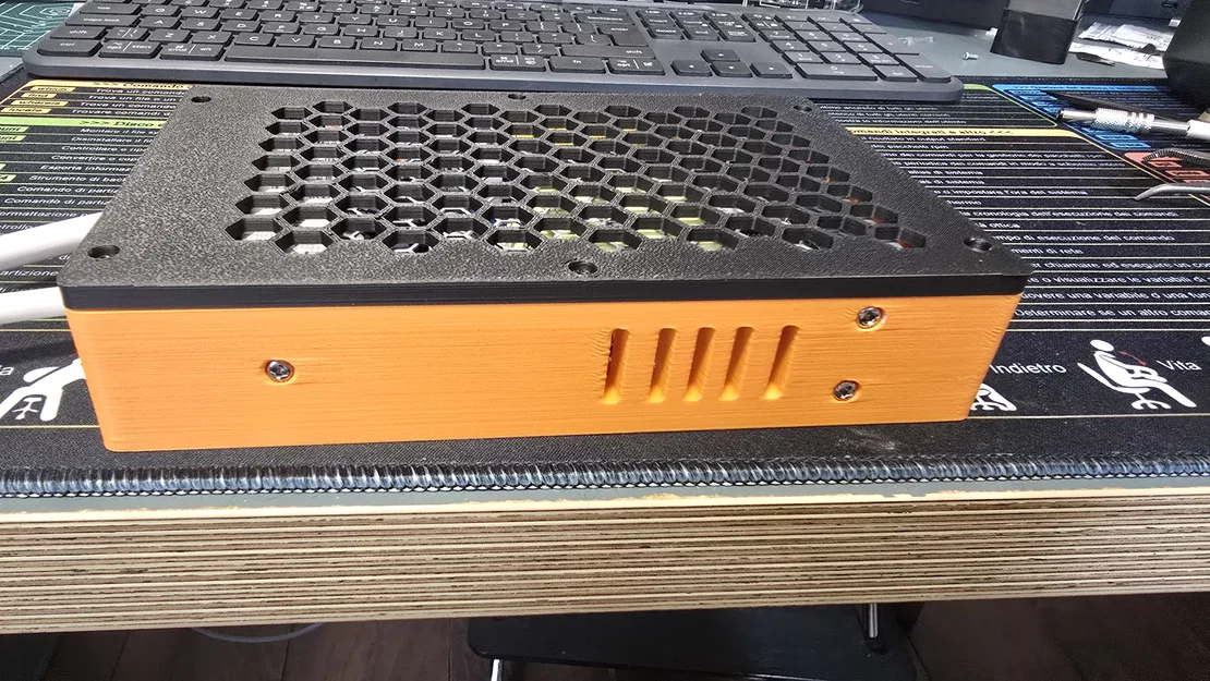 Vỏ case bộ nguồn Mean Well LRS-150 (đế + nắp) in 3D - Image 3