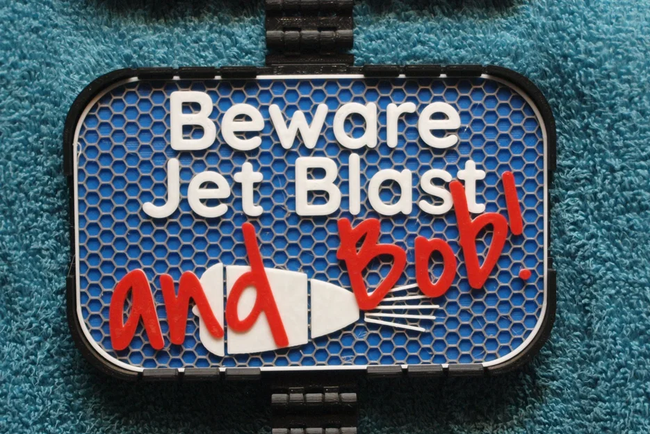 Bảng “Coi chừng Jet Blast (và Bob)” - Image 1
