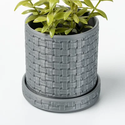 Chậu Cây Vân Đan Woven Planter