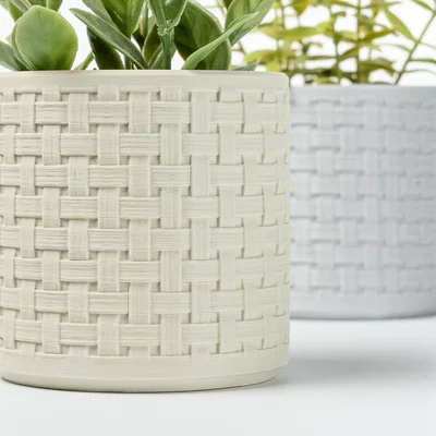 Chậu Cây Vân Đan Woven Planter