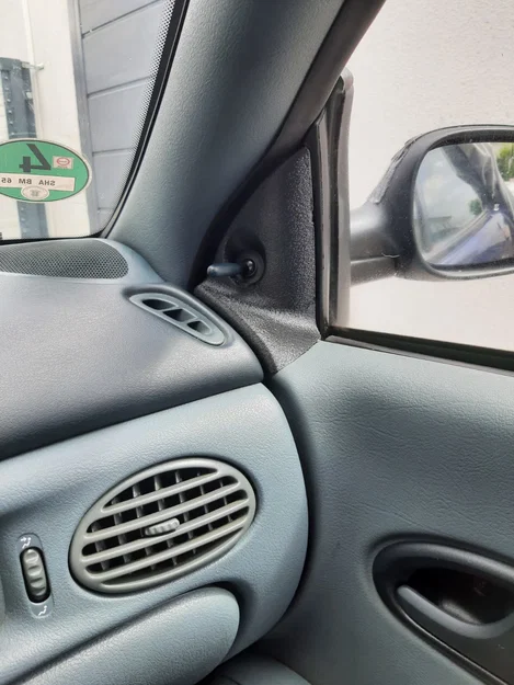 Ốp che gương chiếu hậu trong xe cho Renault Megane (In 3D) - Image 1
