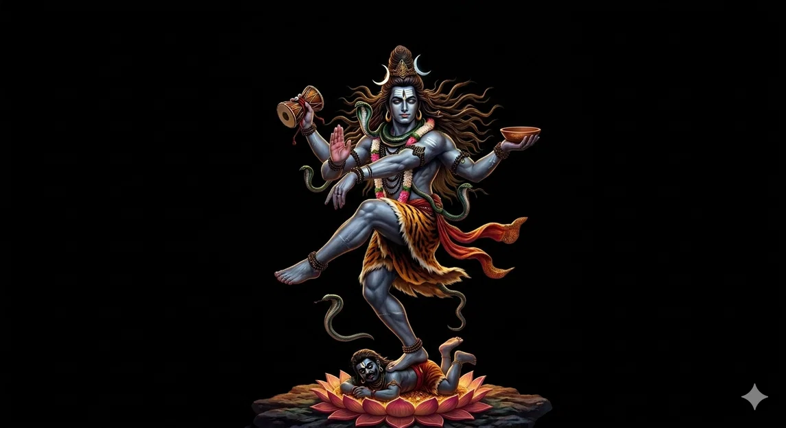 Mô hình 3D thần Shiva Thandava Pose nghệ thuật để in 3D - Image 1