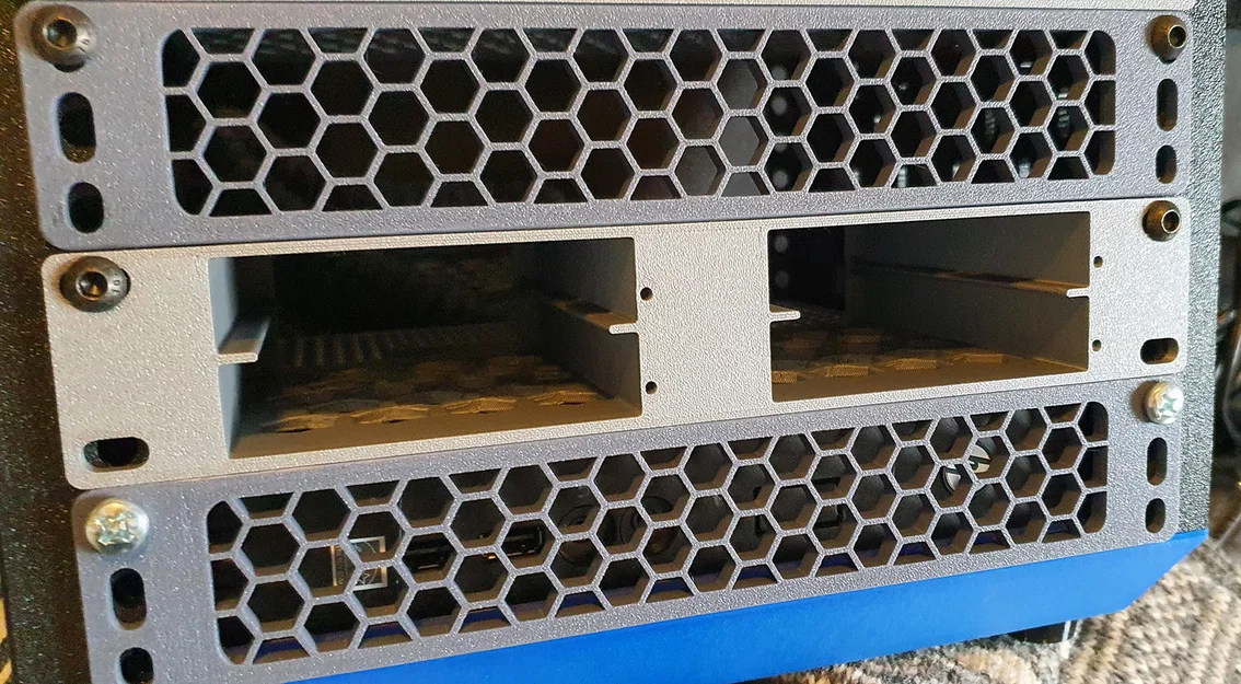 Module rack 10 inch 1U cho 4 ổ 2.5 inch HDD/SDD - Image 2