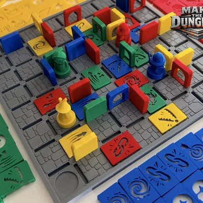 Make the Dungeon - Board Game (Board game chiến thuật 4 người chơi)
