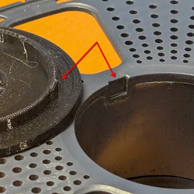 Đĩa spacer và spool adapter cho filament winder