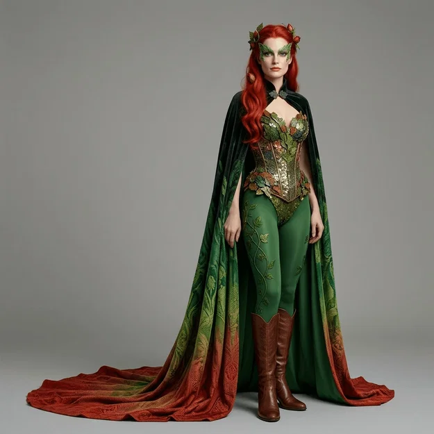Mô hình 3D nhân vật Poison Ivy (Uma Thurman) từ Batman & Robin 1997 - Image 1