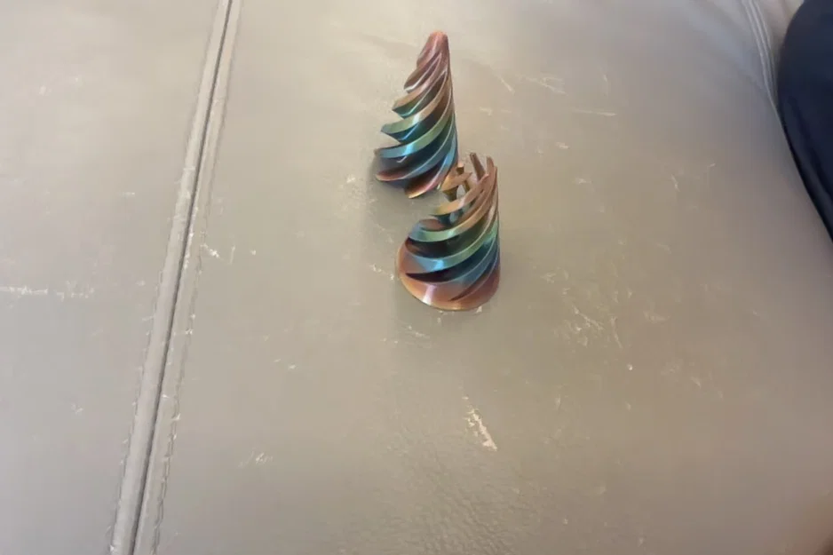Mô hình Fidget Spinner xoắn ốc 3D độc đáo giải tỏa căng thẳng - Image 1