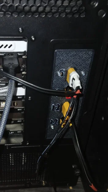 XT60 quad panel – Tấm panel gắn 4 cổng XT60 - Image 3