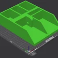 Khay đựng dụng cụ văn phòng kết hợp giá đỡ điện thoại in 3D - Thumbnail 1