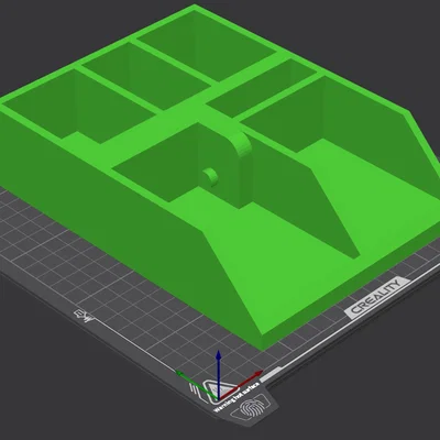 Khay đựng dụng cụ văn phòng kết hợp giá đỡ điện thoại in 3D