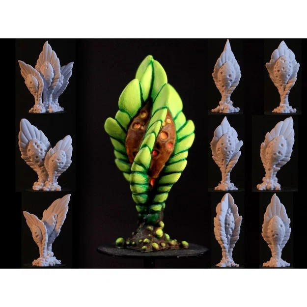 10 cây Tabletop RPG: “Feather Blob” (Alien Flora 63) - Image 1