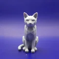 Tượng mèo Bengal tối giản hình khối (Minimalist Bengal figurine) - Thumbnail 1