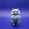 Tượng Pomeranian Stylized (Chibi) In 3D - Thumbnail 1
