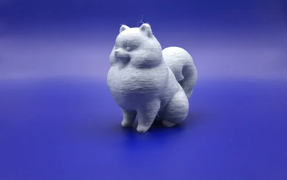 Tượng Pomeranian Stylized (Chibi) In 3D - Image 3