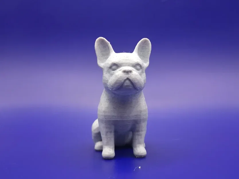 Tượng French Bulldog (French bulldog figurine) in 3D - Image 1
