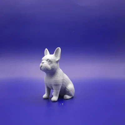 Tượng French Bulldog (French bulldog figurine) in 3D