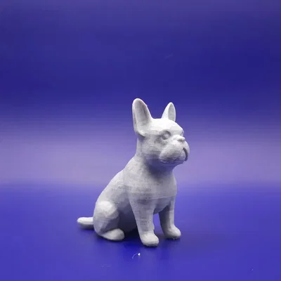 Tượng French Bulldog (French bulldog figurine) in 3D