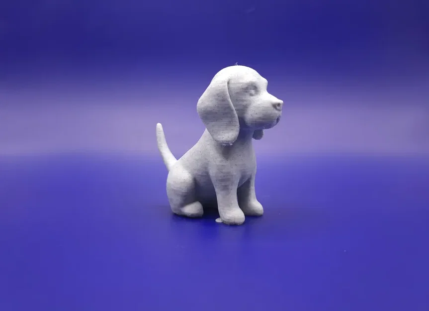 Tượng Beagle dễ thương (Beagle figurine) in 3D - Image 2
