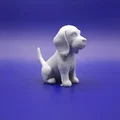 Tượng Beagle dễ thương (Beagle figurine) in 3D - Thumbnail 2