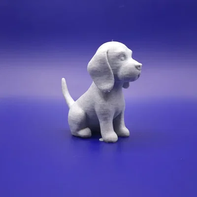 Tượng Beagle dễ thương (Beagle figurine) in 3D