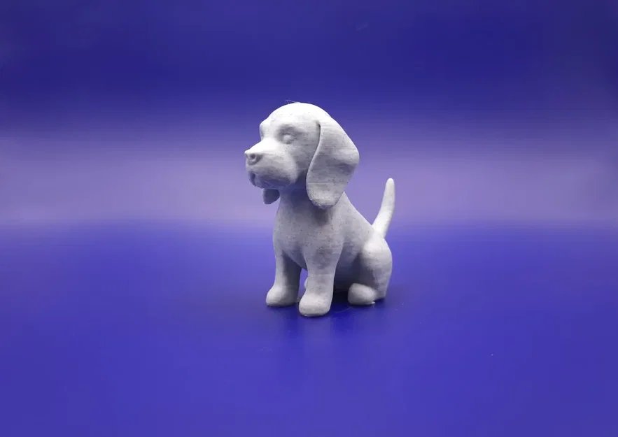 Tượng Beagle dễ thương (Beagle figurine) in 3D - Image 3