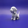 Tượng Beagle dễ thương (Beagle figurine) in 3D - Thumbnail 3