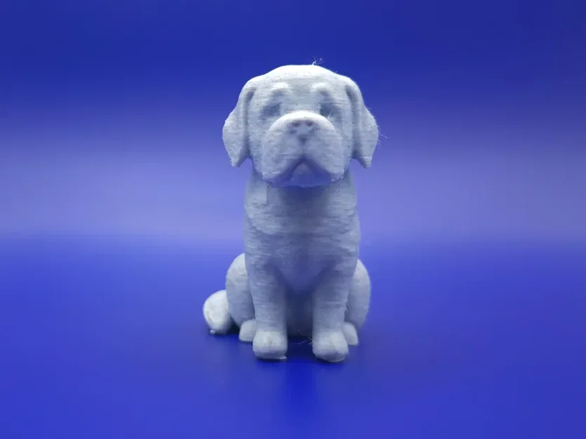 Tượng St. Bernard chibi dễ thương (St. Bernard figurine) - Image 1