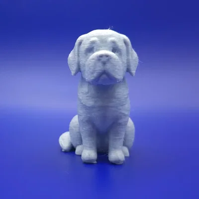 Tượng St. Bernard chibi dễ thương (St. Bernard figurine)