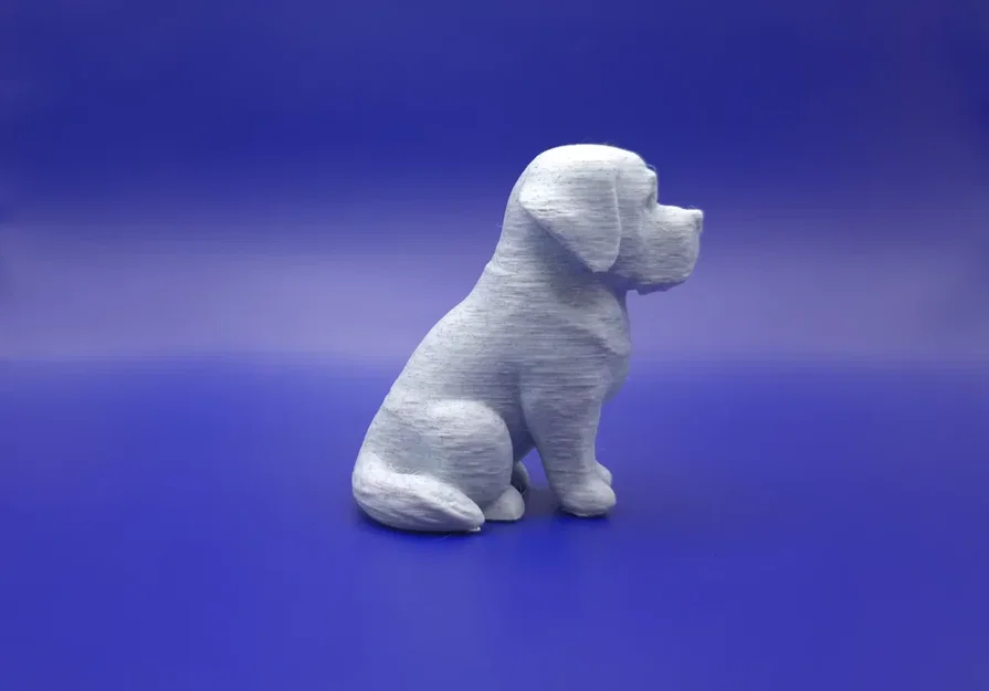 Tượng St. Bernard chibi dễ thương (St. Bernard figurine) - Image 3