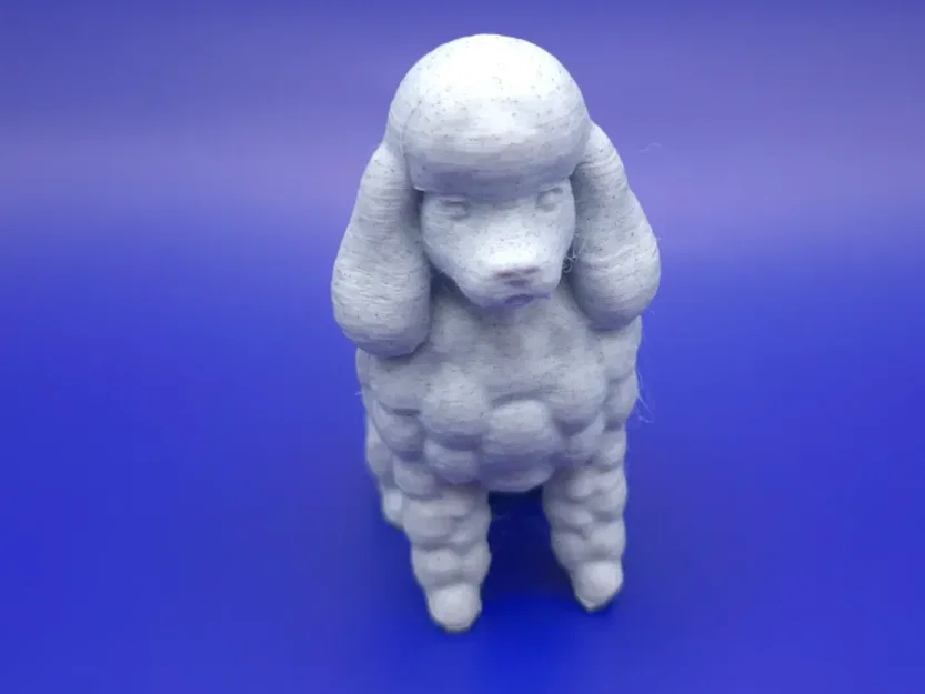 Tượng Poodle Kiêu Hãnh (Proud Poodle Figurine) - Image 1
