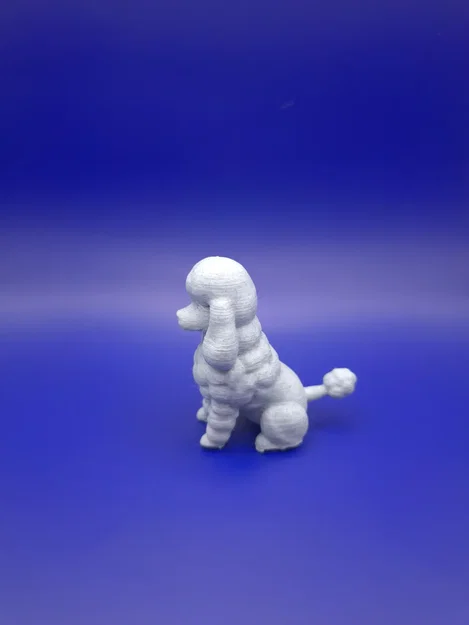 Tượng Poodle Kiêu Hãnh (Proud Poodle Figurine) - Image 2
