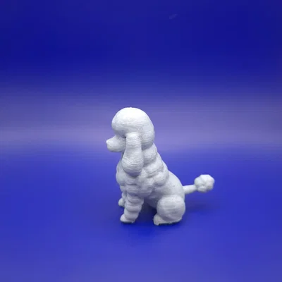 Tượng Poodle Kiêu Hãnh (Proud Poodle Figurine)