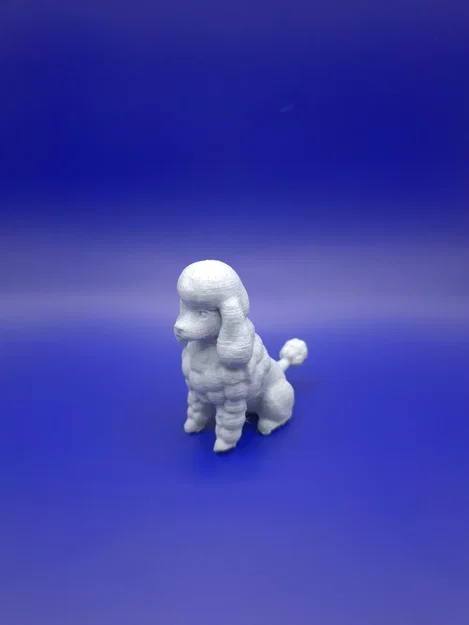 Tượng Poodle Kiêu Hãnh (Proud Poodle Figurine) - Image 3