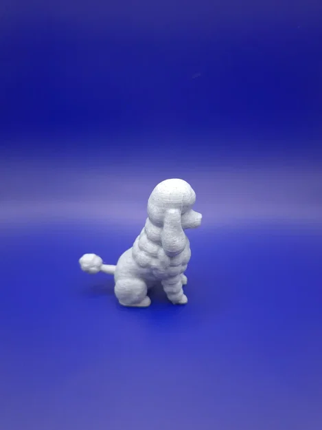 Tượng Poodle Kiêu Hãnh (Proud Poodle Figurine) - Image 4