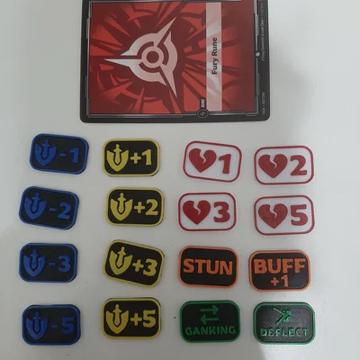 Bộ Token Riftbound Đầy Đủ Kèm Hộp Cỡ Thẻ (Cardsized Complete Riftbound Token Kit)