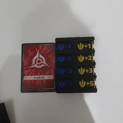 Bộ Token Riftbound Đầy Đủ Kèm Hộp Cỡ Thẻ (Cardsized Complete Riftbound Token Kit)