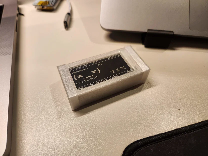 Case in phẳng rồi gập cho Pi Zero WH kèm màn hình - Image 1