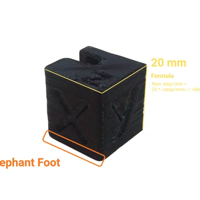 Khối Calibration 20 x 20mm