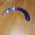 Mô hình rắn uốn dẻo (flexi fidget snek) in 3D đơn giản và thú vị - Thumbnail 2