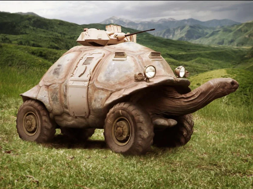 ZPT Turtle (APC Thổ Nhĩ Kỳ) - Mô hình 3D - Image 1